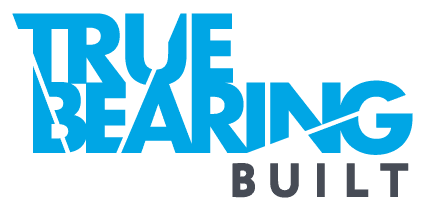 True Bearing Built Logo | Positive Version