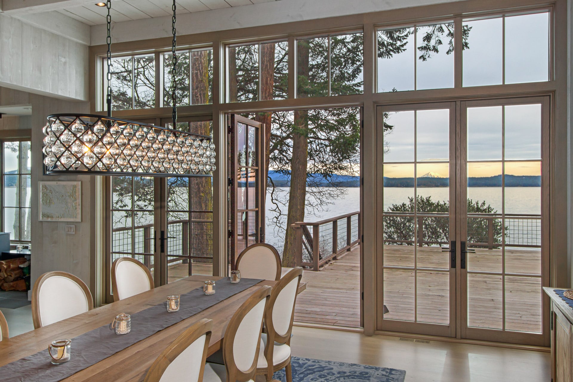 Dining room remodel in Friday Harbor | True Bearing Built