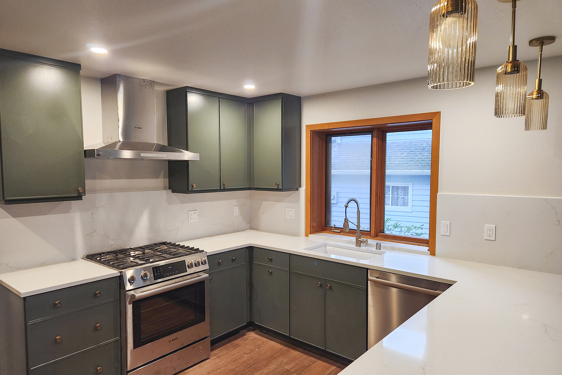 A kitchen remodel in Whatcom County.